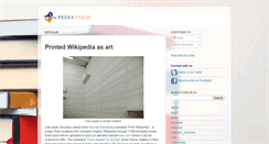 Desktop Screenshot of blog.pediapress.com